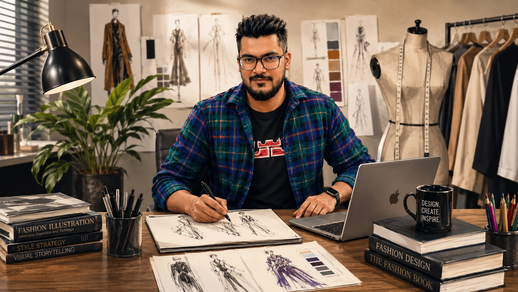 Paras Aneja Illustrations creative work
